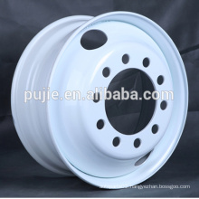 White Coated Light Truck Steel Wheel